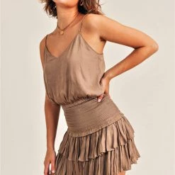 Bottoms Reset By Jane Amore Tiered Skirt