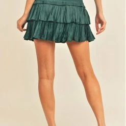 Bottoms Reset By Jane Amore Tiered Skirt