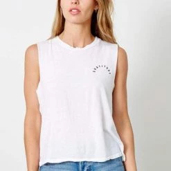 Good HYOUman Tops GoodhYouman Lili Crop - Gratitude