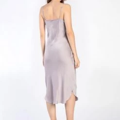 Dresses Current Air Midi Silk Slip Dress