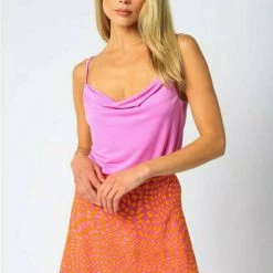 Tops Olivaceous Karina Drape Front Cami