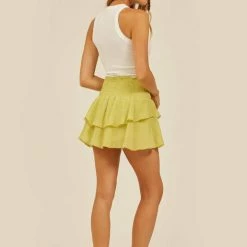 Bottoms Rays For Days Esme Skort - Celadon