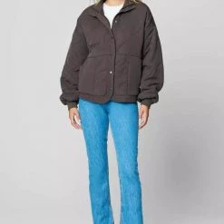 Jackets Blank NYC Quilted Bomber Jacket - Moonless Night