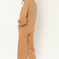 Amuse Society Kirra Long Sleeve Knit Fleece Top