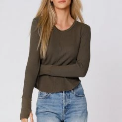 Bobi Cropped Center Seam Thermal