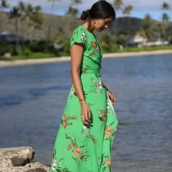 Dresses XIX Palms Hana Wrap Maxi Dress