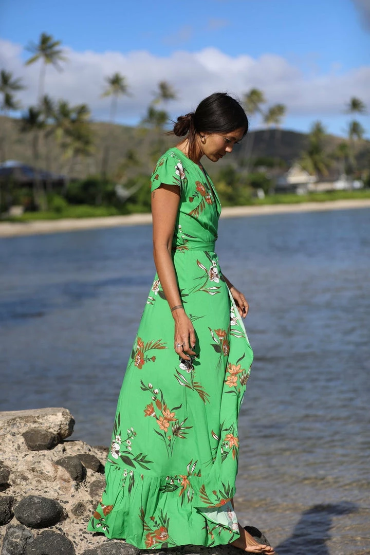 Dresses XIX Palms Hana Wrap Maxi Dress 3 Dresses XIX Palms Hana Wrap Maxi Dress