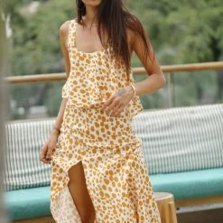 XIX Palms Santiago Crop Tank Tops