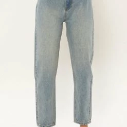 Amuse Society Stella Woven Denim Pant