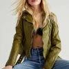 Mauritius Wild Leather Jacket - Olive Oil Tops 1 Mauritius Wild Leather Jacket - Olive Oil Tops