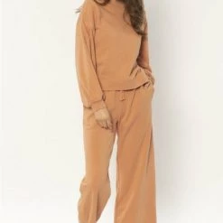 Amuse Society Kirra Long Sleeve Knit Fleece Top