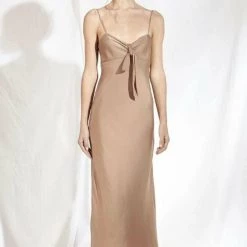 Deluc Clothing Dresses Deluc Nora Tie Maxi Dress In Black