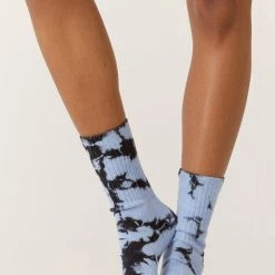 Ten North Sales 8 Daydreamer Day Dreamer Tie Dye Socks - Night Sky Cozy Essentials