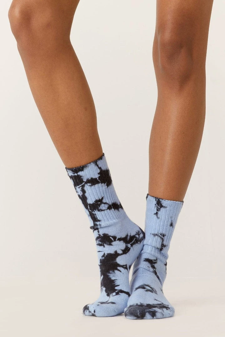 Daydreamer Day Dreamer Tie Dye Socks - Night Sky Cozy Essentials 2 Daydreamer Day Dreamer Tie Dye Socks - Night Sky Cozy Essentials