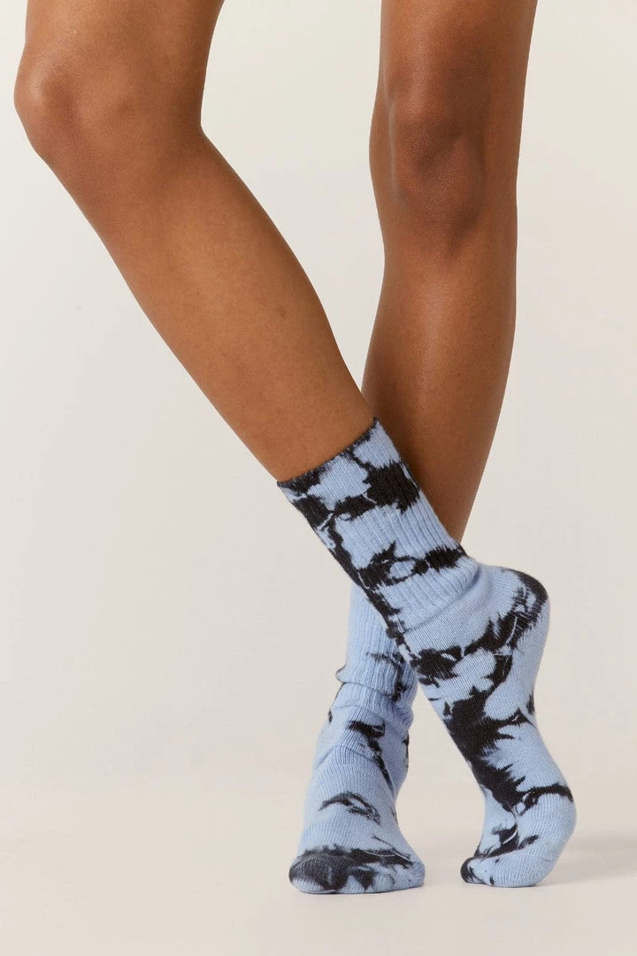 Daydreamer Day Dreamer Tie Dye Socks - Night Sky Cozy Essentials 3 Daydreamer Day Dreamer Tie Dye Socks - Night Sky Cozy Essentials