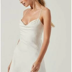 ASTR The Label ASTR Gaia Dress - Off White Dresses