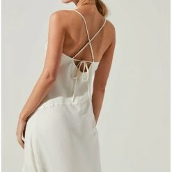 ASTR The Label ASTR Gaia Dress - Off White Dresses
