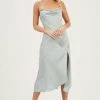 ASTR The Label ASTR Gaia Dress - Light Sage