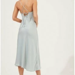 ASTR The Label ASTR Gaia Dress - Light Sage