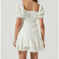 ASTR The Label ASTR Roseville Puff Sleeve Mini Dress