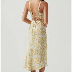 ASTR The Label ASTR Sandrine Floral Halter Midi Dress Dresses 10 ASTR The Label ASTR Sandrine Floral Halter Midi Dress Dresses
