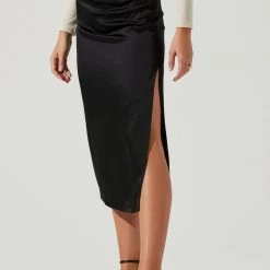 ASTR The Label ASTR Perry Ruched Skirt Bottoms