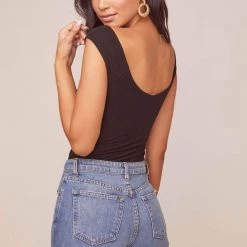 ASTR The Label Jessa Bodysuit Tops