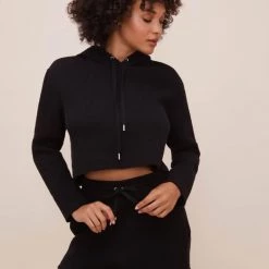 Tops ASTR The Label Hold Me Drawstring Hoodie