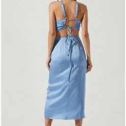 ASTR The Label ASTR Robin Waist Tie Midi Skirt Bottoms