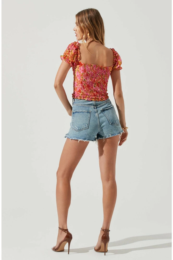 ASTR The Label ASTR Helena Ruched Top 6 ASTR The Label ASTR Helena Ruched Top