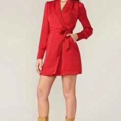 Dresses Adelyn Rae Connie Faux Wrap Dress