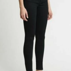 Bottoms Pistola Aline High Rise Skinny In Midnight Black