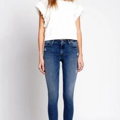 Bottoms Black Orchid Jude Mid Rise Skinny In Getaway