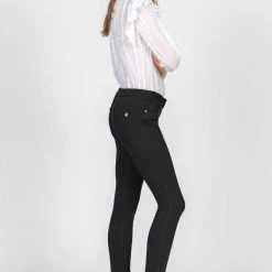 Black Orchid Jude Mid Rise Skinny In So Black