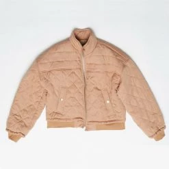 Blank NYC Fallin For You Quilted Bomber Jacket