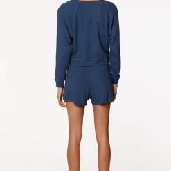 Bobi Waffle Dolphin Shorts Bottoms 7 Bobi Waffle Dolphin Shorts Bottoms