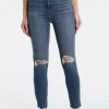 Bottoms Pistola Cara High Rise Vintage Skinny - Surrender