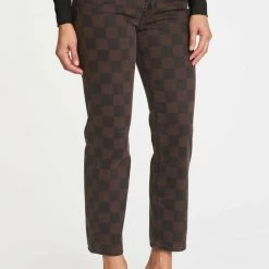 Pistola Charlie High Rise Straight - Arcadian Check 8 Pistola Charlie High Rise Straight - Arcadian Check