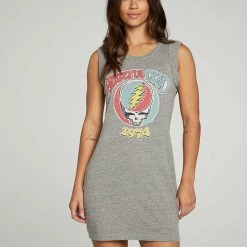 Chaser Grateful Dead 1974 Tank Dress Dresses