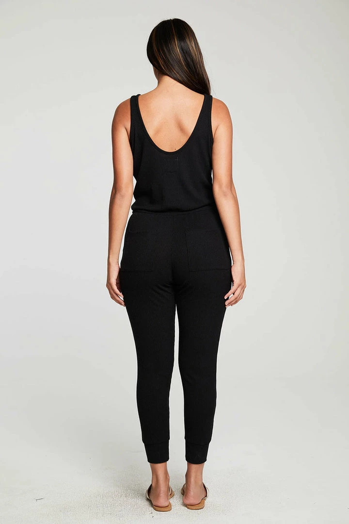 Chaser Cozy Rib Low Back Jumpsuit 10 Chaser Cozy Rib Low Back Jumpsuit