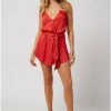 Rays For Days Avery Romper - Cayenne 1 Rays For Days Avery Romper - Cayenne