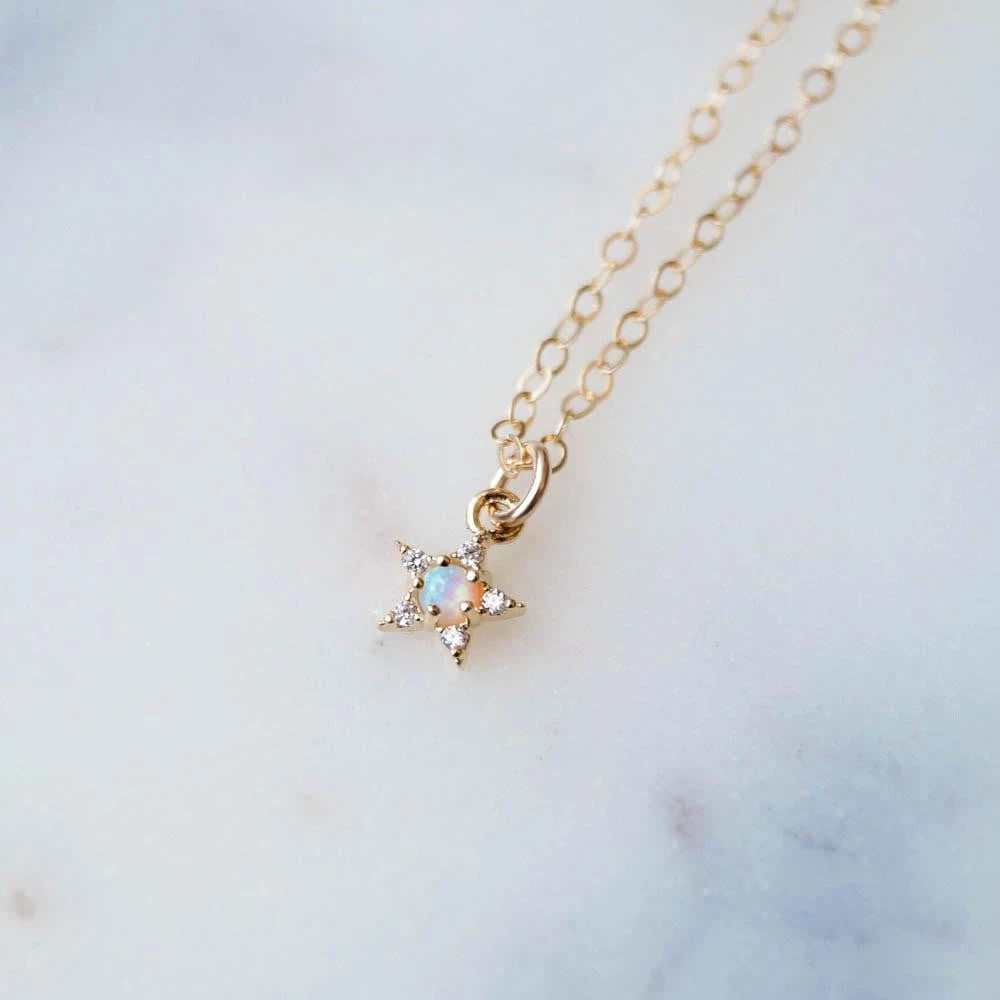 Wander + Lust Jewelry Wander + Lust CeCe Star Necklace 16" 4 Wander + Lust Jewelry Wander + Lust CeCe Star Necklace 16"