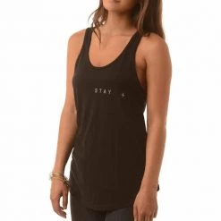 Good HYOUman 'Stay Positive' Tracy Tank