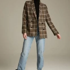 Deluc Clothing Deluc Maverick Plaid Blazer Tops