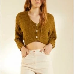 Deluc Clothing Tops Deluc Greta Cardigan - Off White