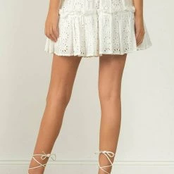 Bottoms Elan Eyelet Skirt