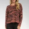 Elan Zebra Sweater 2 Elan Zebra Sweater