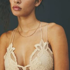 Free People Adella Bralette - Pink Petal