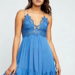 Free People Adella Slip Dress