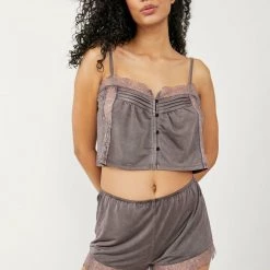 Free People Spice It Up Sleep Set Tops
